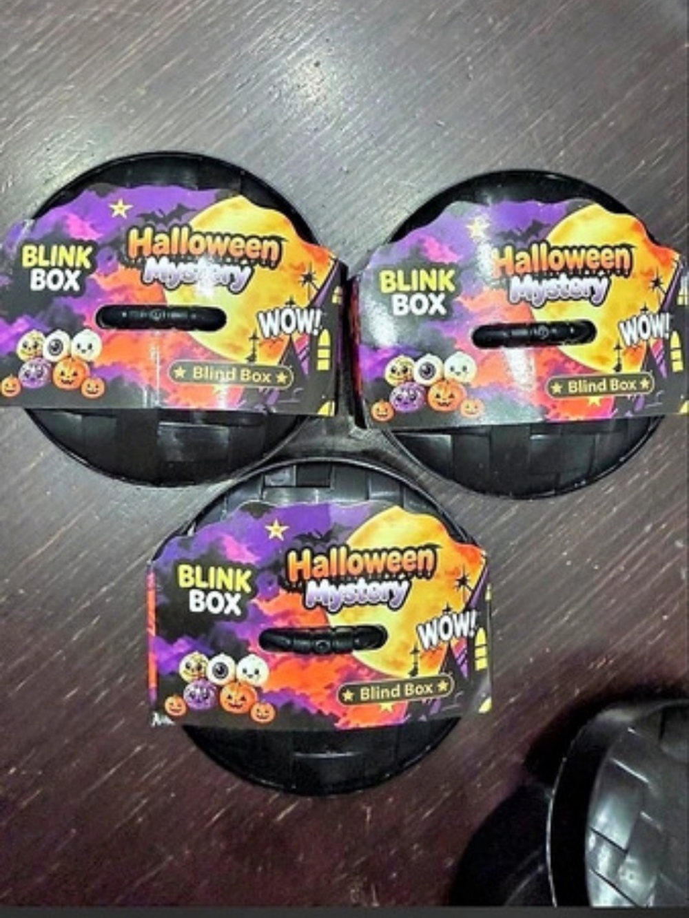 Blind Box Halloween Mystery Toy Set Of 3